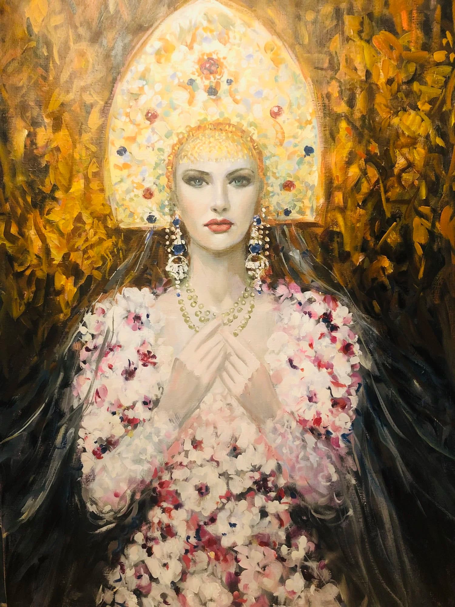 Golden Goddess — @InessaFineArt