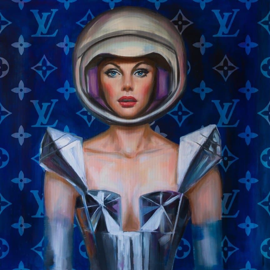 Space Cadet — @InessaFineArt
